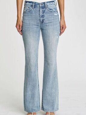 Pistola Stevie High-Rise Wide-Leg Jeans Ruthless Size 25 EUC